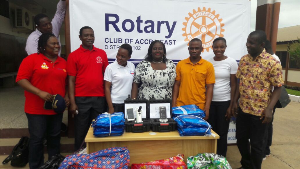New Deployment of EVA System in Ghana with Rotary Club of Accra East